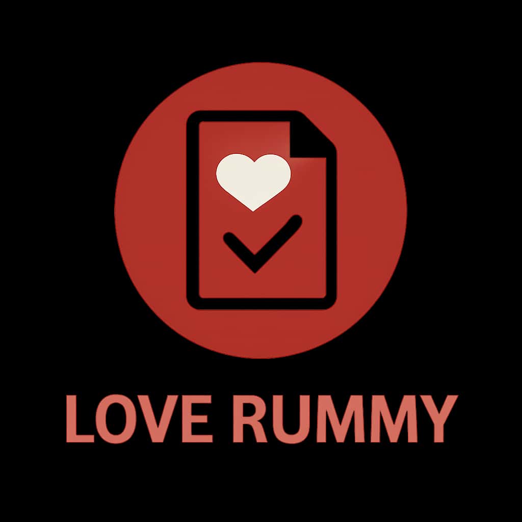 Icon representation for Love Rummy help resources.