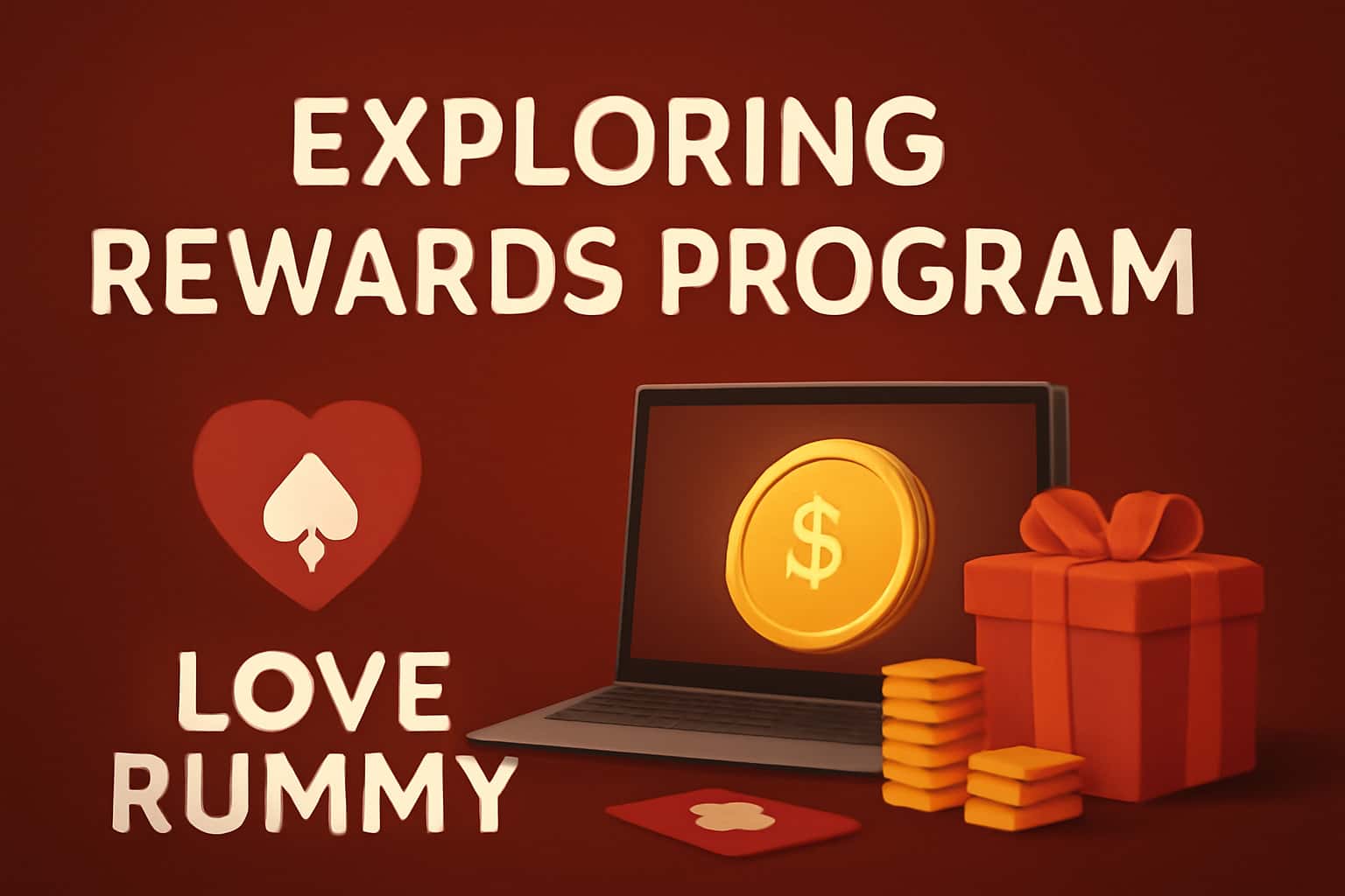 Informational image about Love Rummy Rewards Program highlighting its features.
