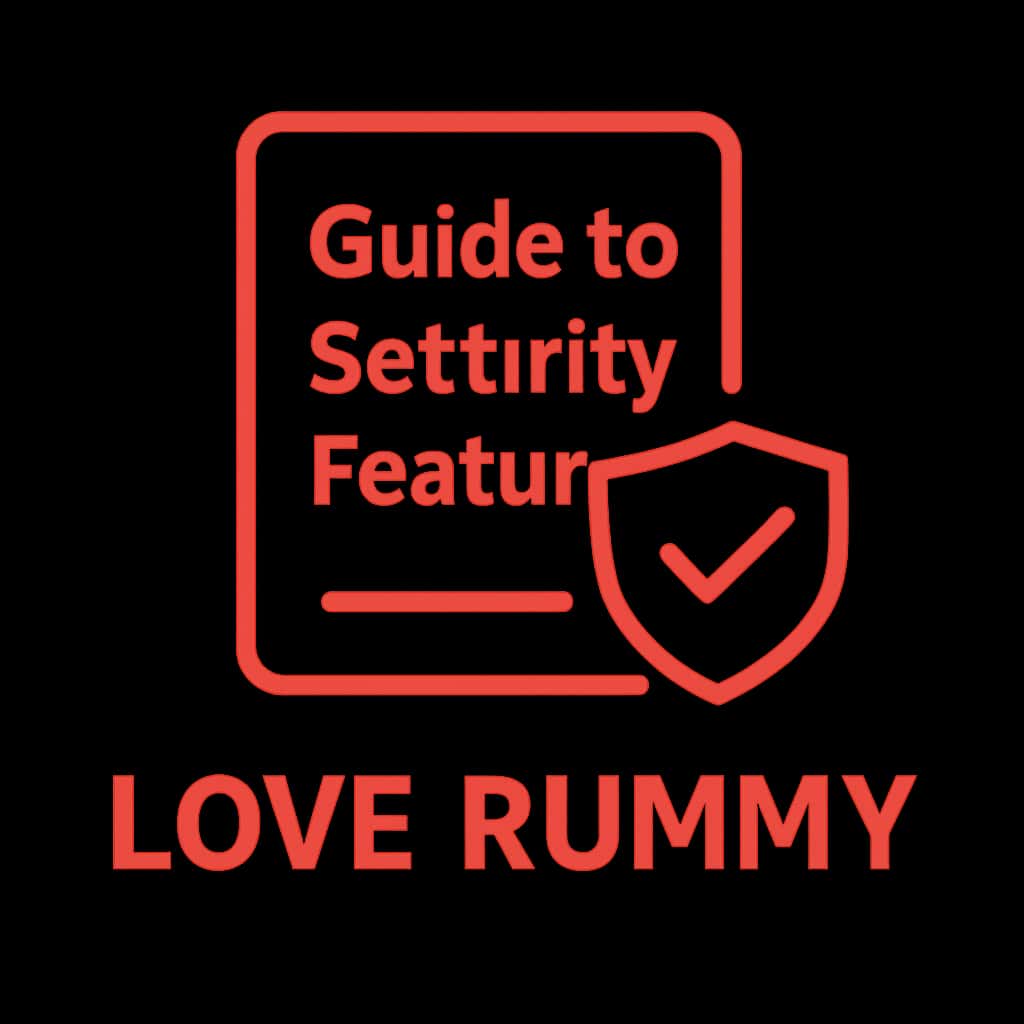 A badge representing Love Rummy's security features emphasizing protection and user trust.