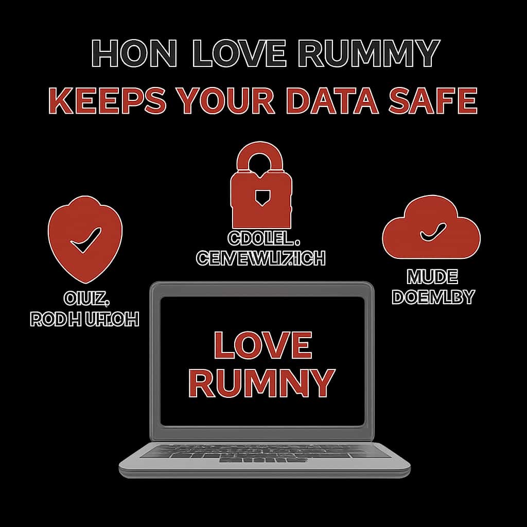 A diagram outlining security protocols of Love Rummy.