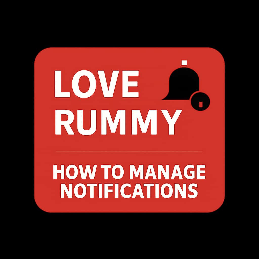 An icon symbolizing guidance on Love Rummy notifications.
