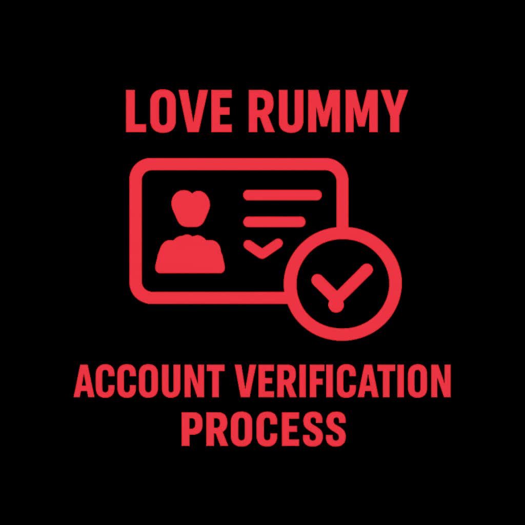 An icon representing Love Rummy Account Verification Process.