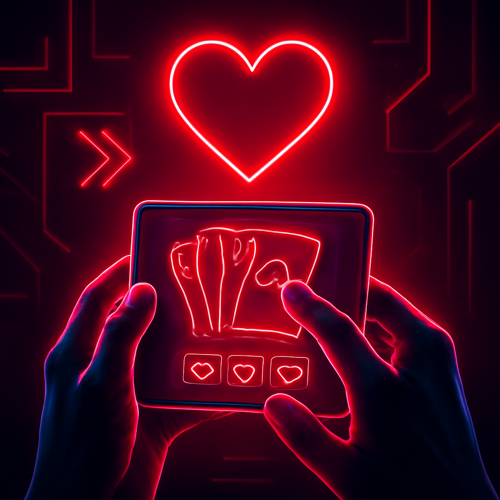 An icon representing data safety features of Love Rummy.