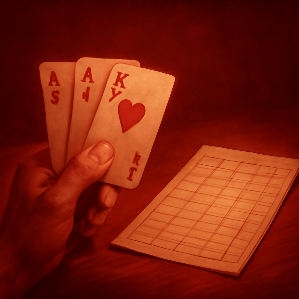 A simple badge representing Love Rummy security insights.